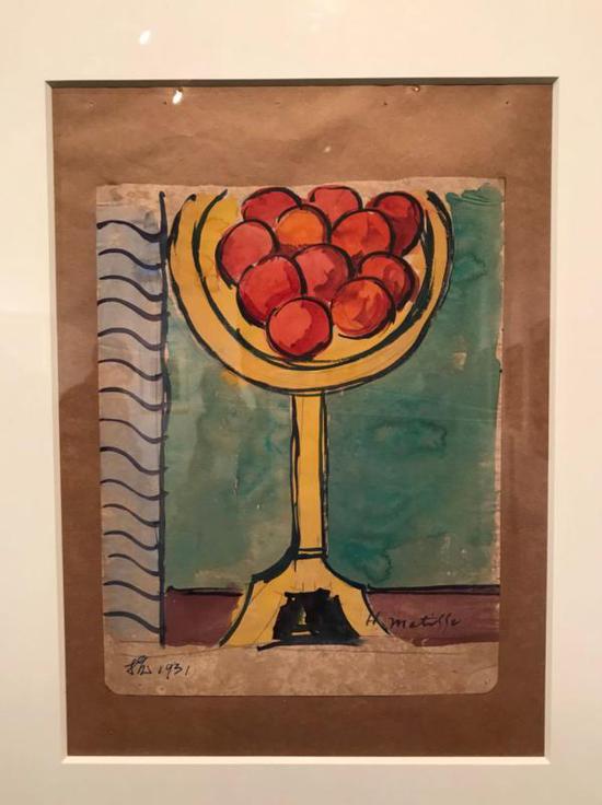 刘抗仿马蒂斯笔意,1931年